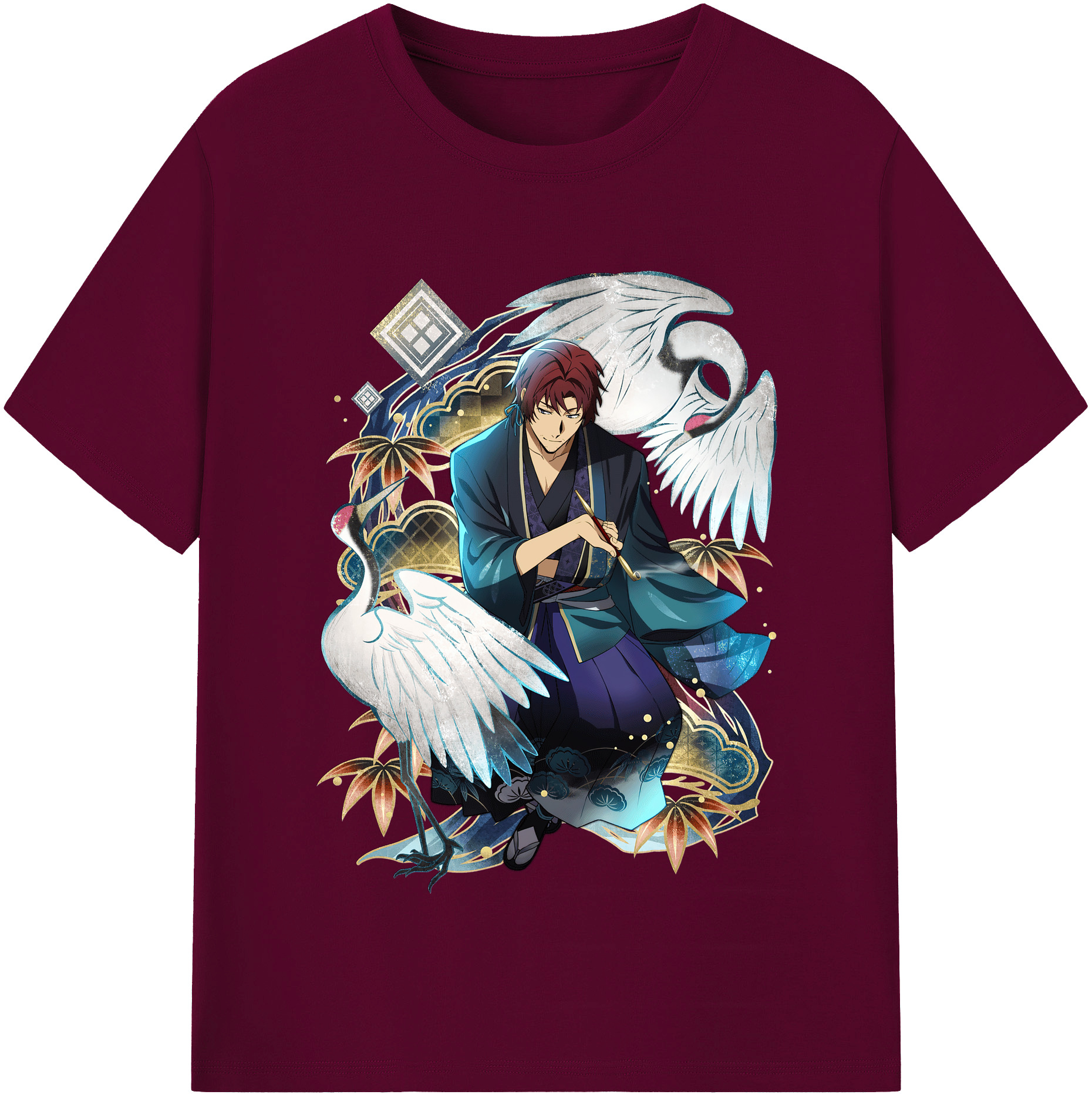 （画像用） 文豪ストレイドッグス Bungo Stray Dogs レディースカジュアルプリントTシャツ（綿100％）